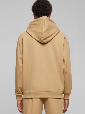 Мъжки суичър с качулка в черен цвят Urban Classics Cosy Raglan