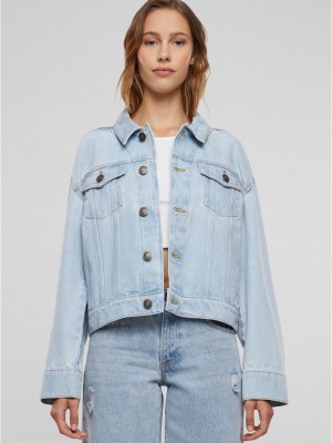 Дамско дънково яке 80s Oversized light blue Дамско дънково яке 80s Oversized light blue