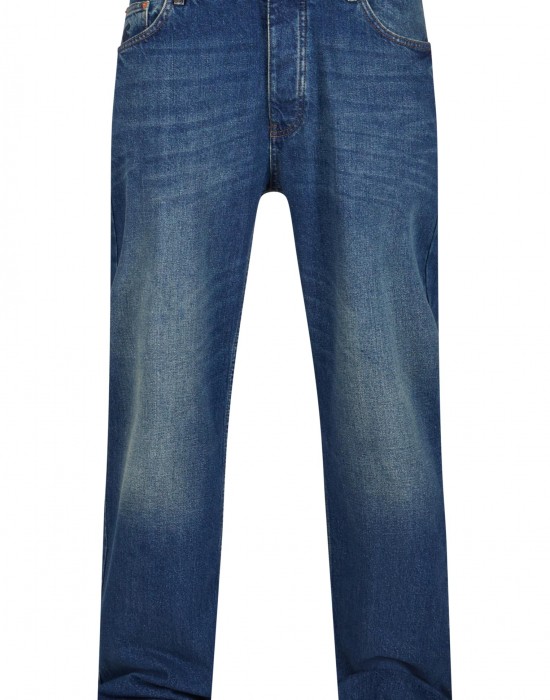 Мъжки дънки в тъмносин цвят Rocawear WED Loose Fit Мъжки дънки в тъмносин цвят Rocawear WED Loose Fit