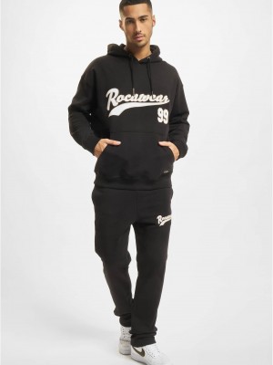 Мъжко долнище в черно Rocawear Perfect Blend