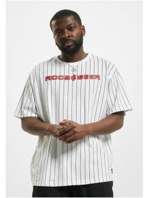 Мъжка тениска в бяло Rocawear Coles