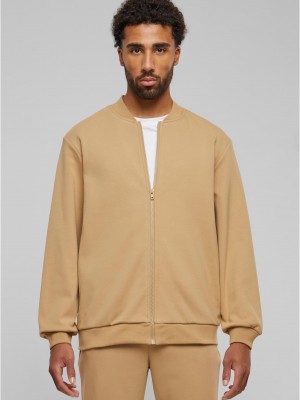 Мъжко яке в бежов цвят Urban Classics Cozy College Jacket 