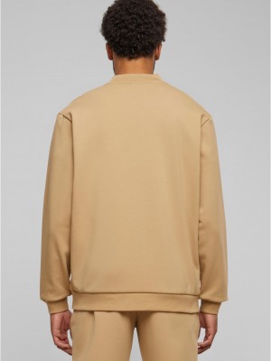 Мъжко яке в бежов цвят Urban Classics Cozy College Jacket 