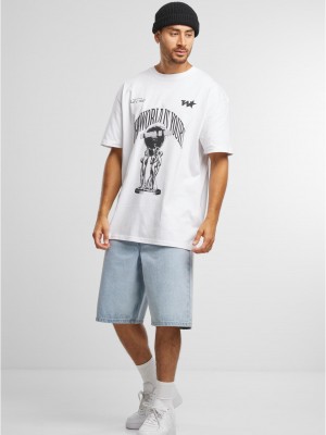 Мъжка бяла тениска Mister Tee Your World Oversize