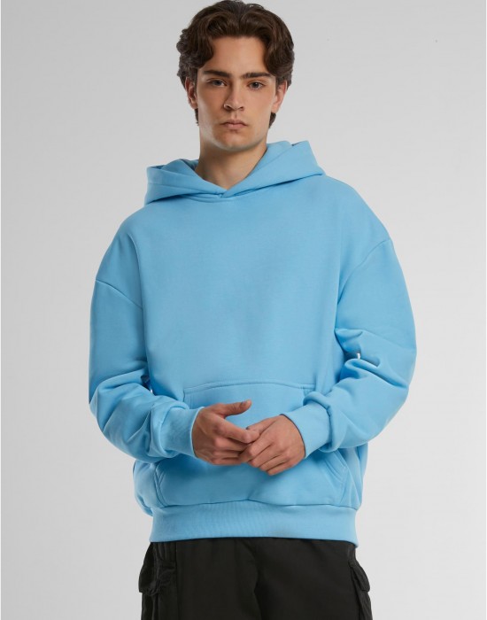 Мъжки суичър Urban Classics Oversized balticblue