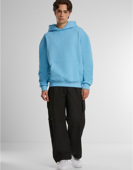 Мъжки суичър Urban Classics Oversized balticblue