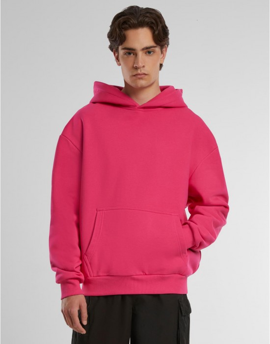 Мъжки суичър Urban Classics Oversized hibiskuspink