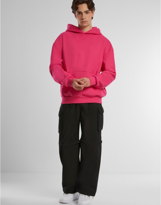 Мъжки суичър Urban Classics Oversized hibiskuspink