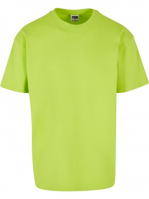 Мъжка овърсайз тениска Urban Classics Heavy frozenyellow
