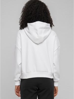 Дамски суичър в бяло Urban Classics Ladies Cozy Oversized