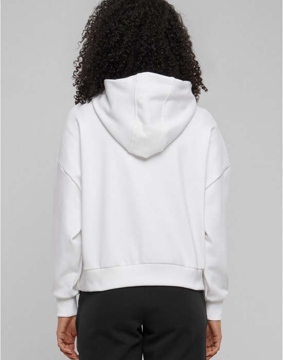 Дамски суичър в бяло Urban Classics Ladies Cozy Oversized Дамски суичър в бяло Urban Classics Ladies Cozy Oversized