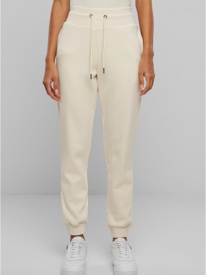 Дамско долнище в цвят екрю Urban Classics Ladies Cozy Sweatpants