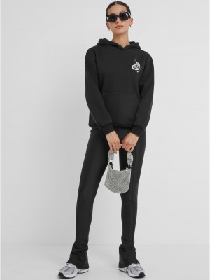 Дамски суичър в черен цвят Urban Classics Wildest Dreams