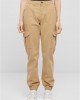 Дамски панталон в бежов цвят Urban Classics Ladies Pants Дамски панталон в бежов цвят Urban Classics Ladies Pants