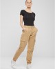 Дамски панталон в бежов цвят Urban Classics Ladies Pants Дамски панталон в бежов цвят Urban Classics Ladies Pants