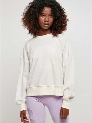 Дамска блуза в бяло Urban Classics Oversized Rainbow Дамска блуза в бяло Urban Classics Oversized Rainbow