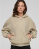 Дамски суичър в бежово Urban Classics Oversized Sherpa Zip