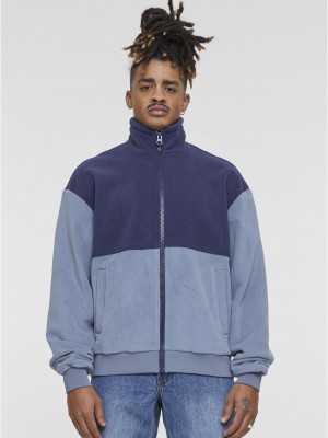 Мъжко яке от полар в син цвят Urban Classics