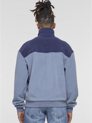 Мъжко яке от полар в син цвят Urban Classics
