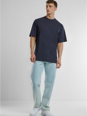 Мъжка тениска в тъмносиньо Urban Classics UC Signature Logo