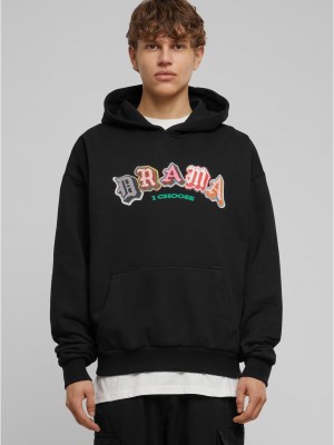 Мъжки суичър в черно Mister Tee Drama I choose Oversize