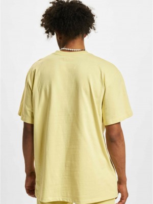 Мъжка тениска в жълт цвят DEF Roda 