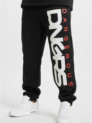 Мъжко долнище в черен цвят Dangerous Classic Sweat Pants