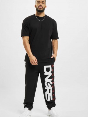 Мъжко долнище в черен цвят Dangerous Classic Sweat Pants