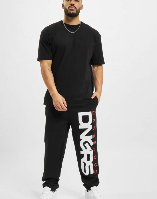 Мъжко долнище в черен цвят Dangerous Classic Sweat Pants