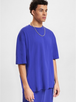 Мъжка тениска в син цвят DEF Basic