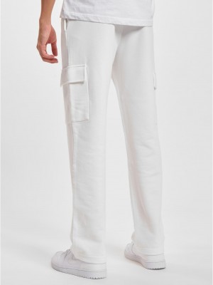 Мъжко долнище в бяло DEF ICE