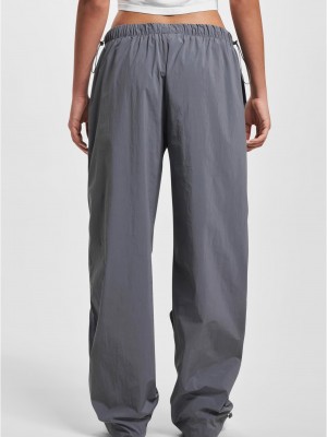 Дамски панталон в цвят антрацит DEF Wide