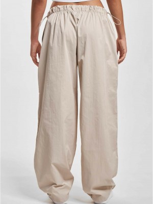 Дамски панталон в цвят пясък DEF Wide