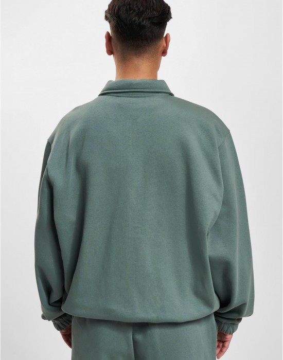 Мъжко яке с яка в зелено DEF Colllar Jacket Мъжко яке с яка в зелено DEF Colllar Jacket