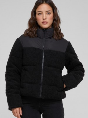 Дамско зимно яке в черно Urban Classics Puffer Jacket Дамско зимно яке в черно Urban Classics Puffer Jacket