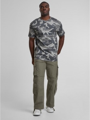 Мъжка тениска в тъмен камуфлаж Urban Classics Oversized