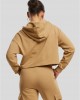 Дамски къс суичър Urban Classics Terry Hoodie unionbeige