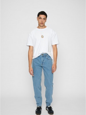 Мъжки дънки в син цвят DEF Schiller LooseFit Мъжки дънки в син цвят DEF Schiller LooseFit