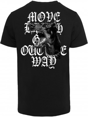 Мъжка черна тениска Mister Tee Get Out The Way