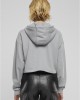 Дамски къс суичър Urban Classics Terry Hoodie lightasphalt