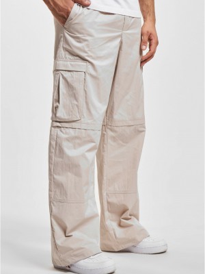 Мъжки панталон в бежово DEF BIG