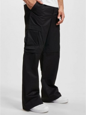 Мъжки панталон в черно DEF BIG