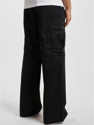 Мъжки панталон в черно DEF BIG