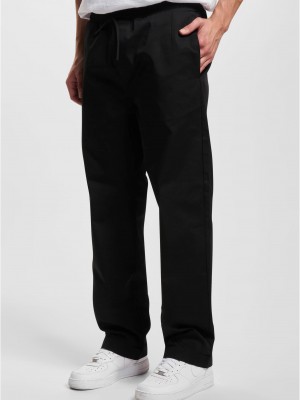 Мъжки панталон в черно DEF SLIM Chinopant