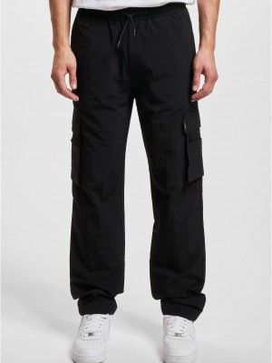 Мъжки панталон в черно DEF,модел Ale