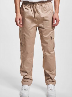 Мъжки панталон в бежово DEF Straight