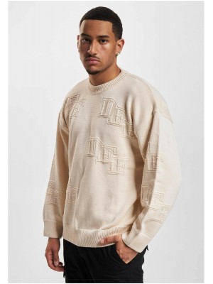 Мъжка блуза DEF Knit beige/beige