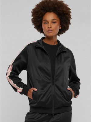 Дамско спортно яке в черно Urban Classics Retro Track  Дамско спортно яке в черно Urban Classics Retro Track
