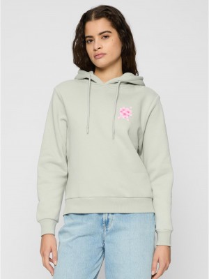 Дамски суичър в сив цвят Miss Tee Self Love Club 