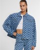 Дамско дънково яке в синьо Urban Classics 80?s Oversized